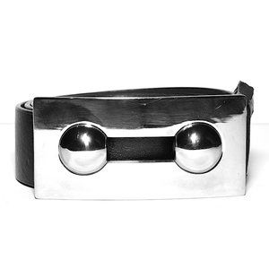 Unique Silver Belt Buckle